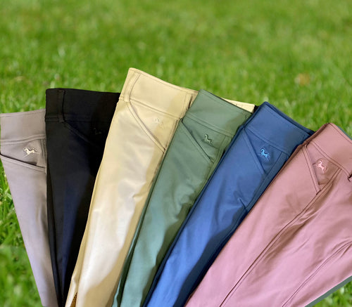 RJ Classics Ladies Gulf Natural Rise Front Zip Breeches