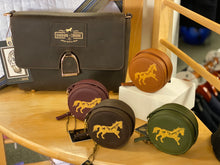 Oakbark & Chrome Shoulder Bag in Havana