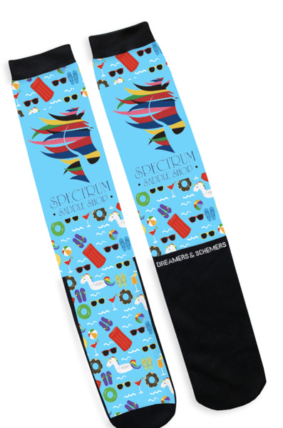 Help Keep Spectrum Going by Buying Our Custom #spectrumstyle Dreamers & Schemers Bootsock!!