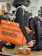 My Horse Prefers Hermes Tote Bag!