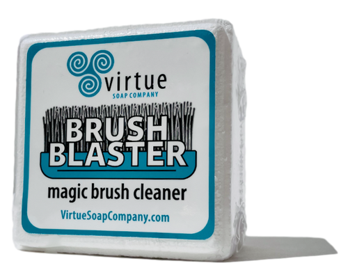 Virtue Soap Company - Brush Blaster  Magic Brush Cleaner  It's the Bomb!