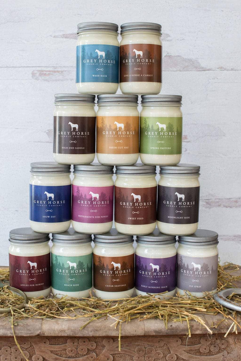 Grey Horse Candle Company - All Sixteen Grey Horse Candle Company Candles || 12oz.