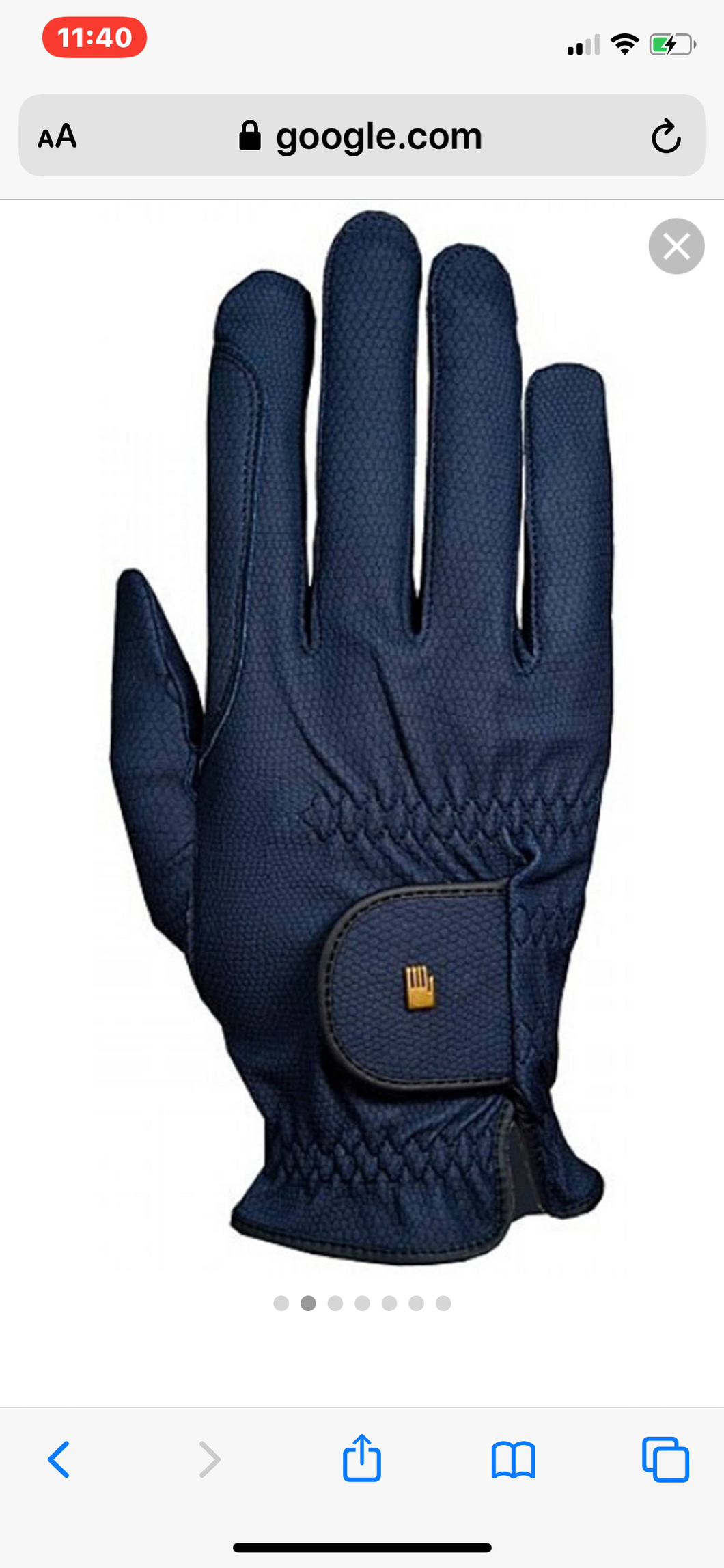 Roeckl Black Roeck Grip Gloves