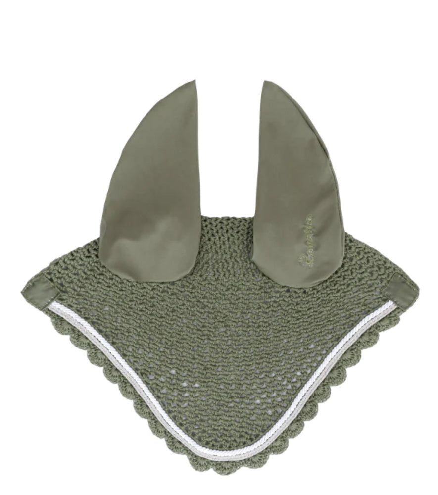 Cavallo Hanne Fly Veil Bonnet Green Leaf