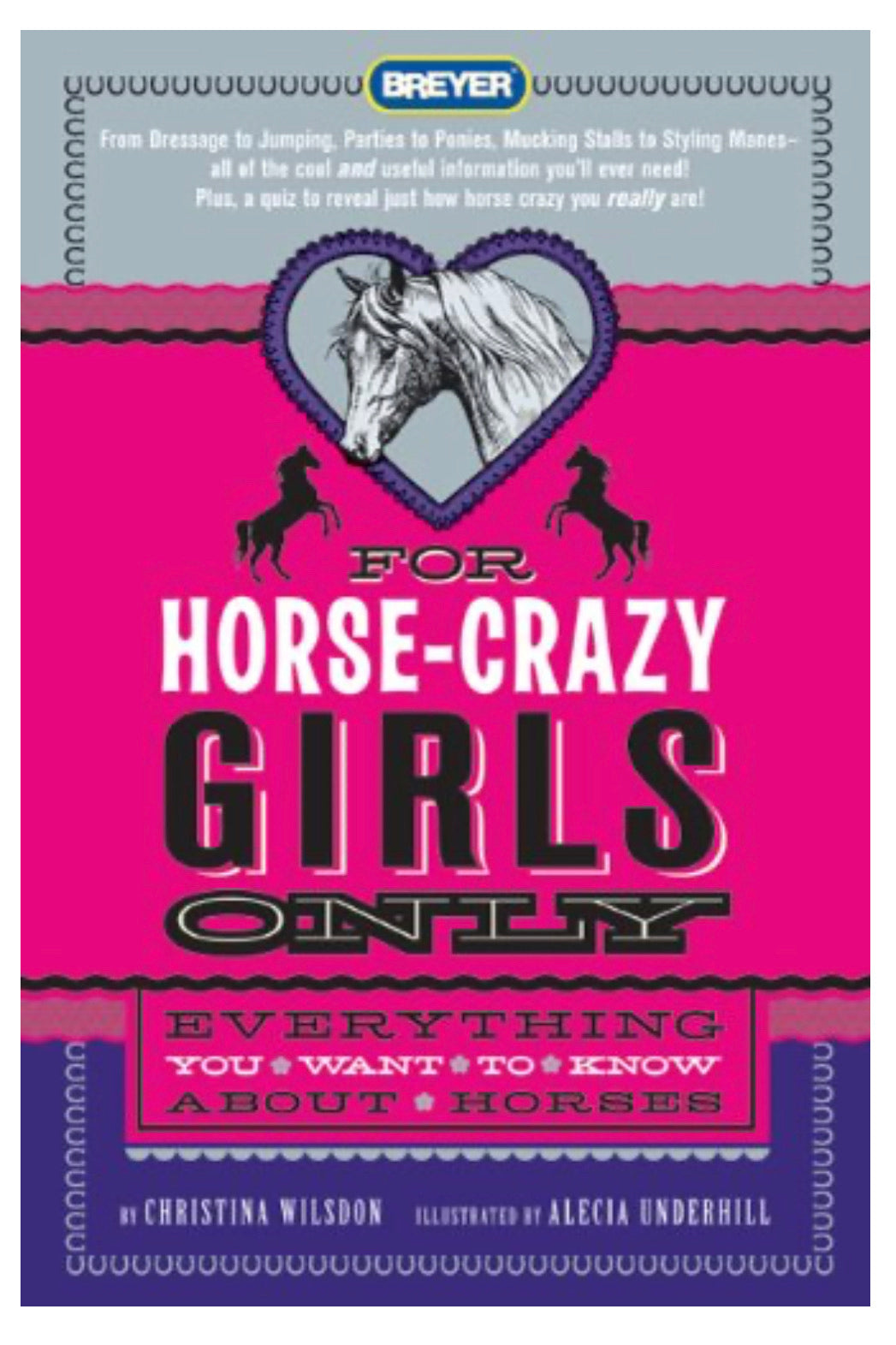 For Horse Crazy Girls Only from Breyer
