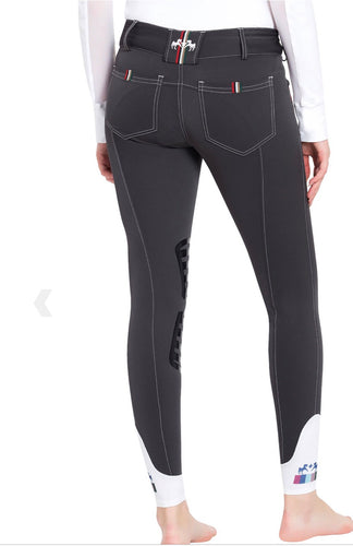 Equine Couture Charcoal Brinley Breeches