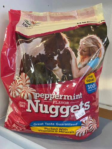 Bite Size Peppermint Nuggets