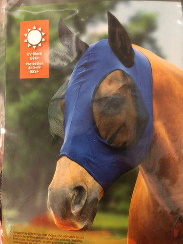 Stretch Bug Eye Saver Fly Mask w/ Ears